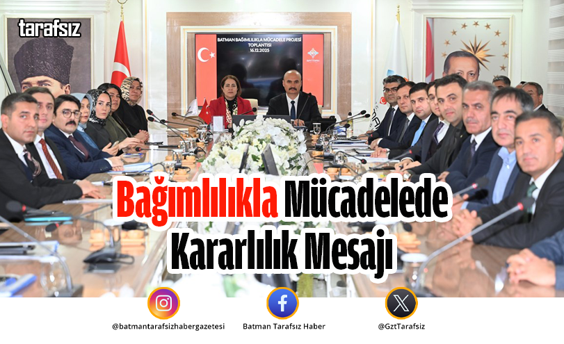 Bağımlılıkla Mücadelede Kararlılık Mesajı