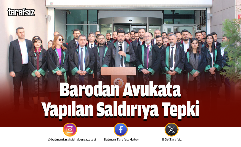 Barodan Avukata Yapılan Saldırıya Tepki