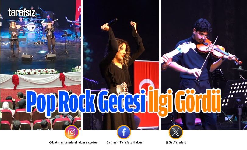 Pop Rock Gecesi İlgi Gördü