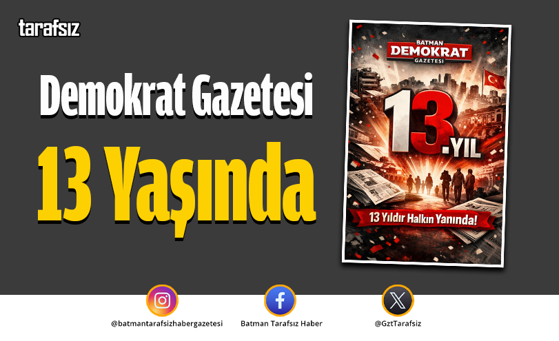 Demokrat Gazetesi 13 Yaşında