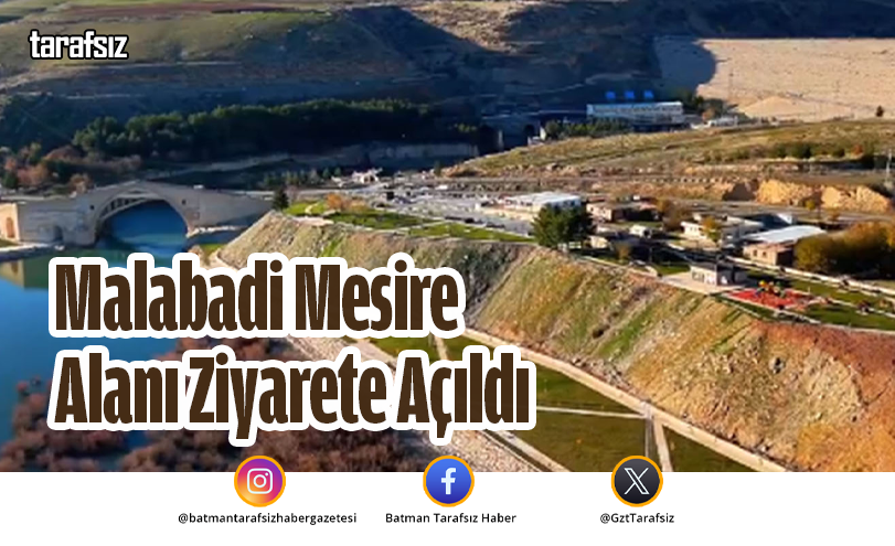 Malabadi Mesire Alanı Ziyarete Açıldı