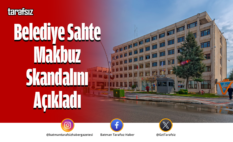 Belediye Sahte Makbuz Skandalını Açıkladı