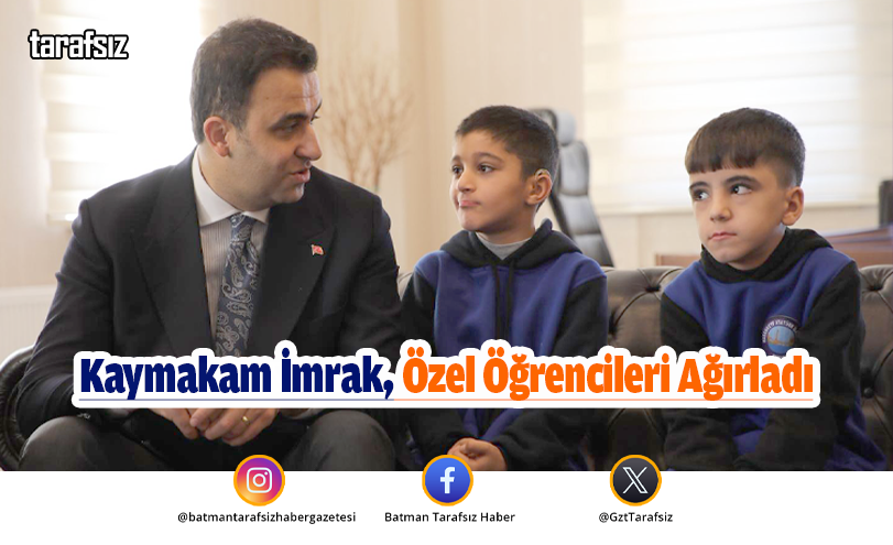 Kaymakam İmrak, Özel Öğrencileri Ağırladı