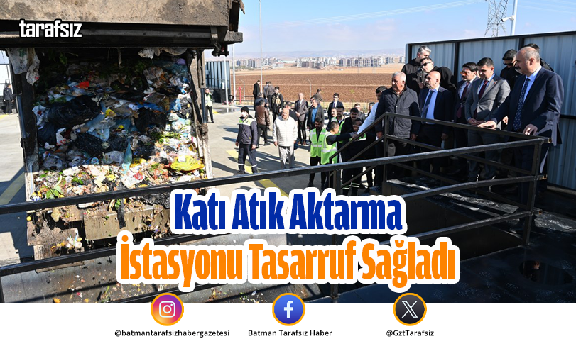 Katı Atık Aktarma İstasyonu Tasarruf Sağladı