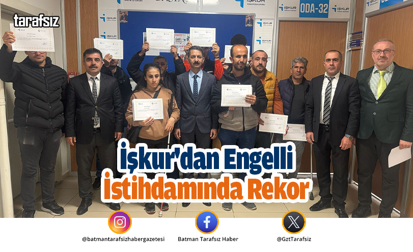 İşkur’dan Engelli İstihdamında Rekor