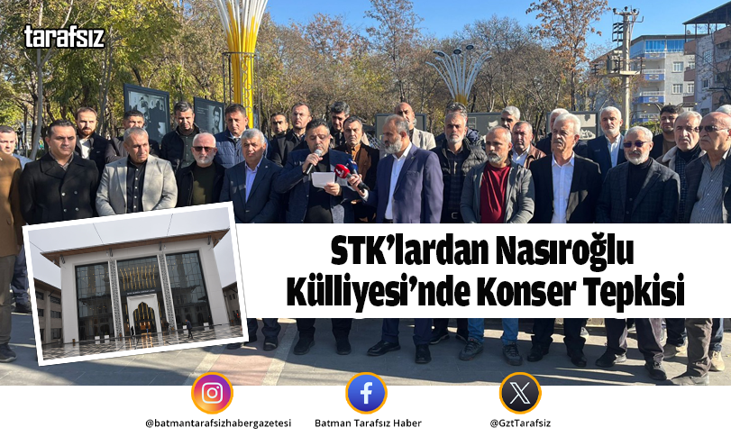 STK’lardan Nasıroğlu Külliyesi’nde Konser Tepkisi