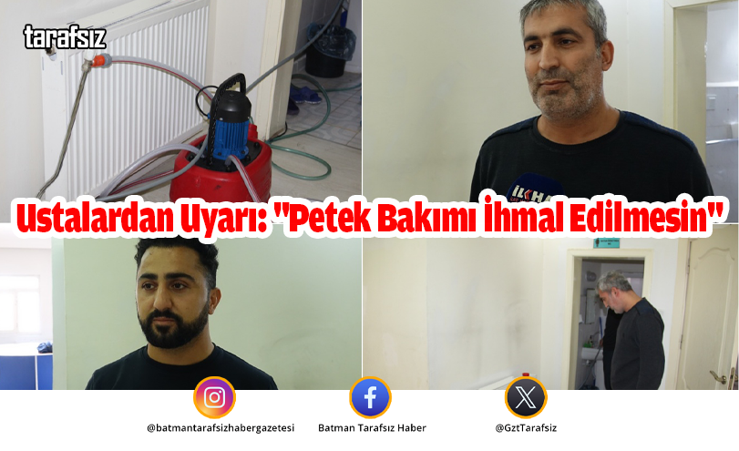 Ustalardan Uyarı: “Petek Bakımı İhmal Edilmesin”