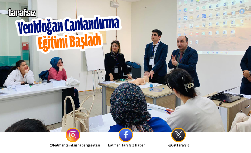 Yenidoğan Canlandırma Eğitimi Başladı