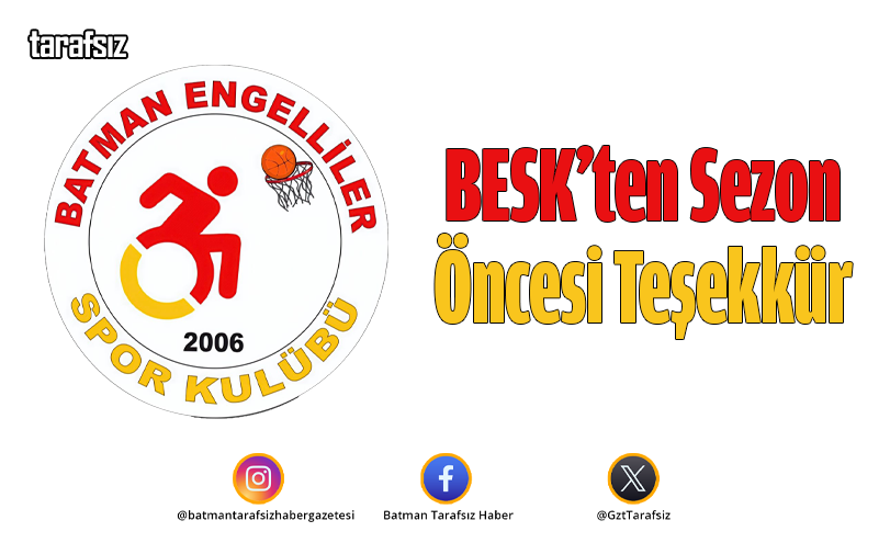 BESK’ten Sezon Öncesi Teşekkür