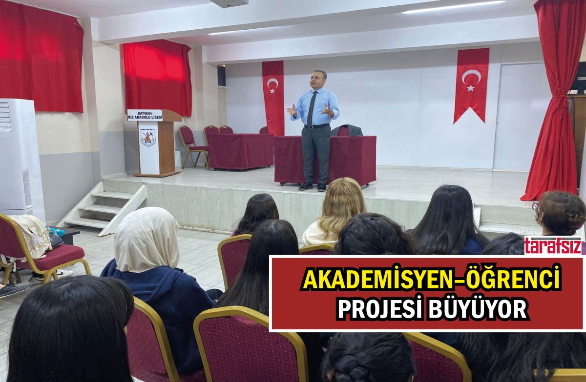 AKADEMİSYEN–ÖĞRENCİ PROJESİ BÜYÜYOR