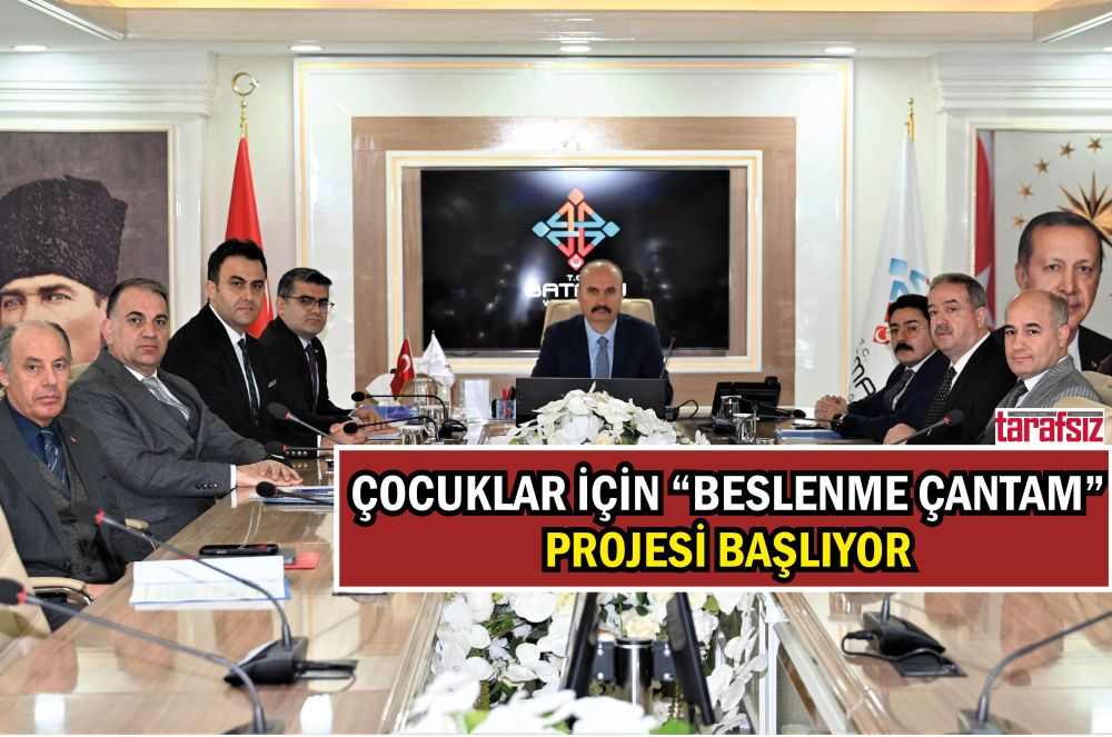 Çocuklar İçin “Beslenme Çantam” Projesi Başlıyor