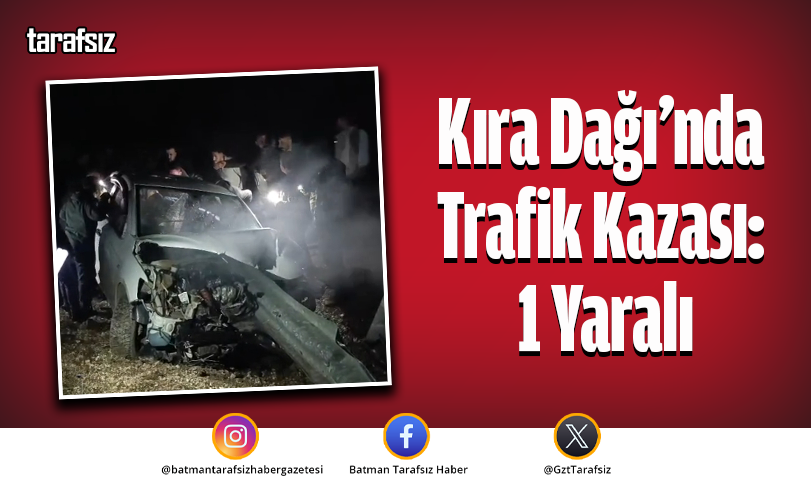 Batman–Beşiri Kara Yolunda Trafik Kazası: 4 Yaralı