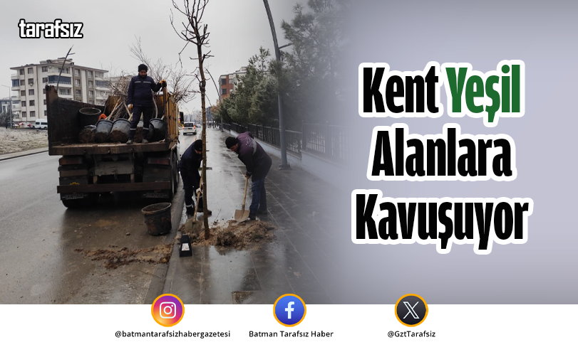 Kent Yeşil Alanlara Kavuşuyor