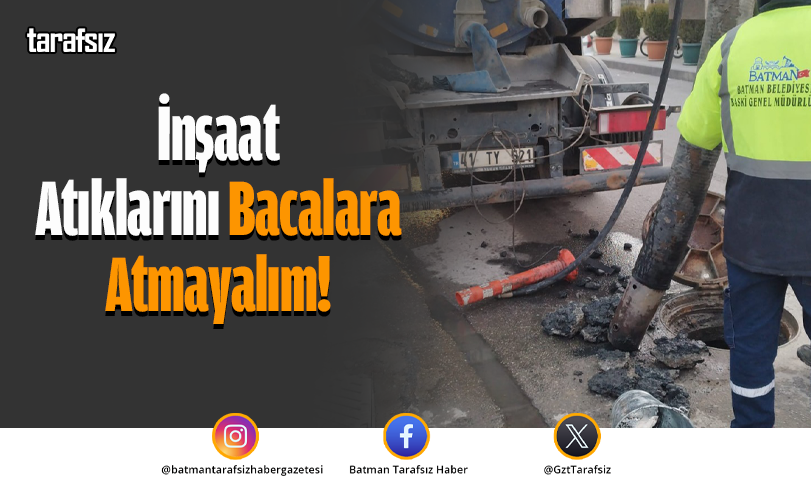 İnşaat Atıklarını Bacalara Atmayalım