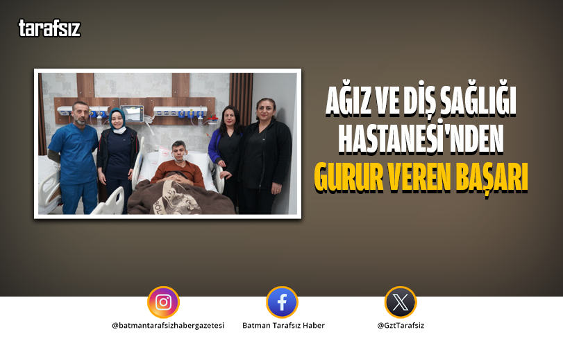 Ağız ve Diş Sağlığı Hastanesi’nden Gurur Veren Başarı