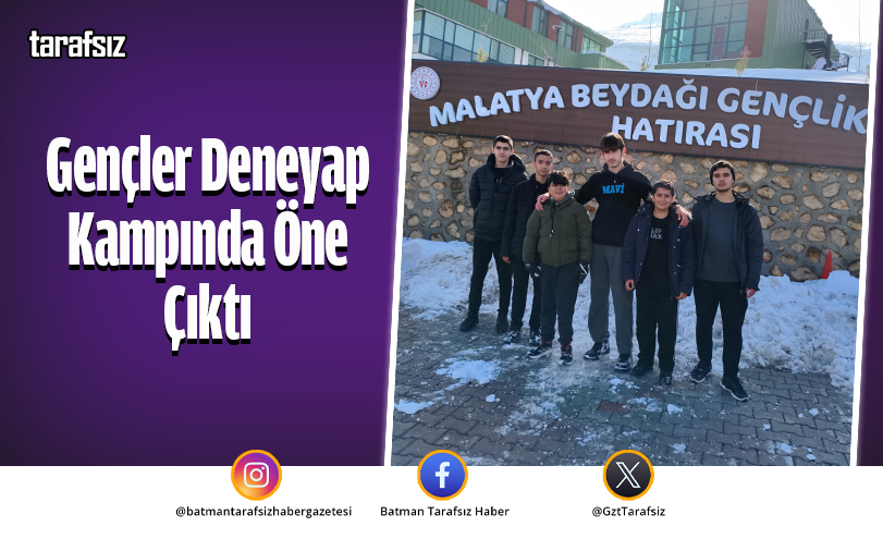Gençler Deneyap Kampında Öne Çıktı