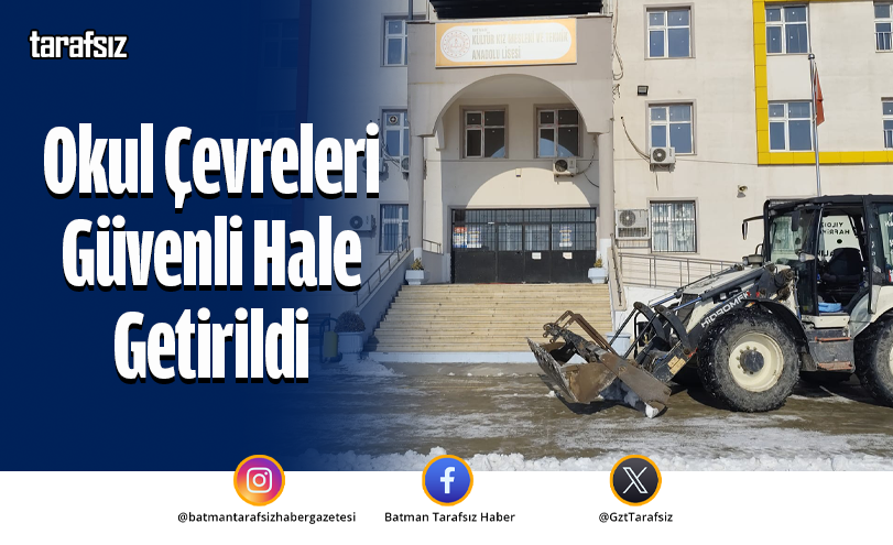 Okul Çevreleri Güvenli Hale Getirildi