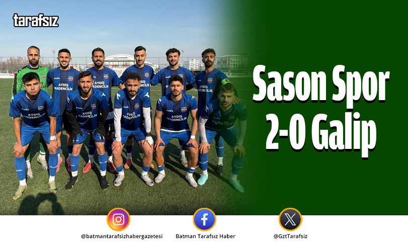 Sason Spor 2-0 Galip