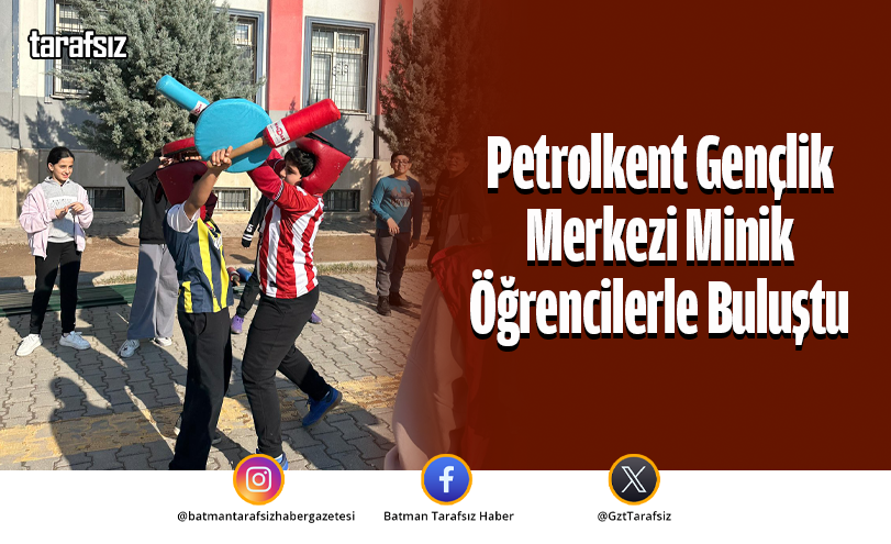 Petrolkent Gençlik Merkezi Minik Öğrencilerle Buluştu