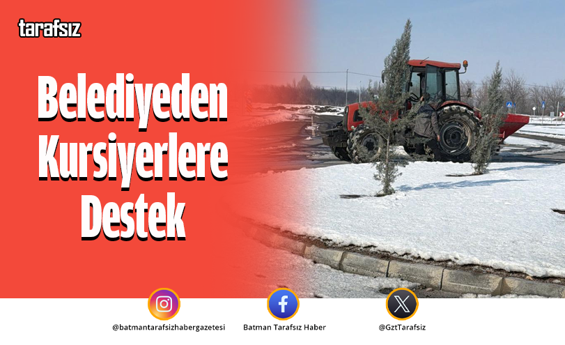 Belediyeden Kursiyerlere Destek