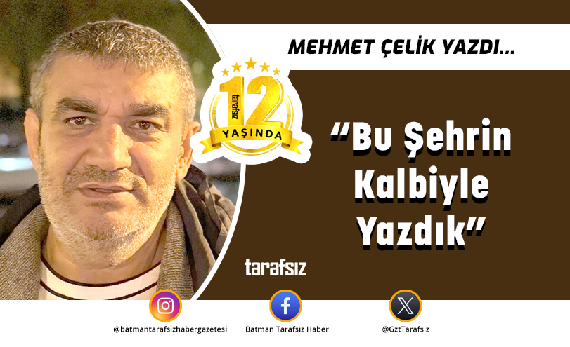 “Bu Şehrin Kalbiyle Yazdık”