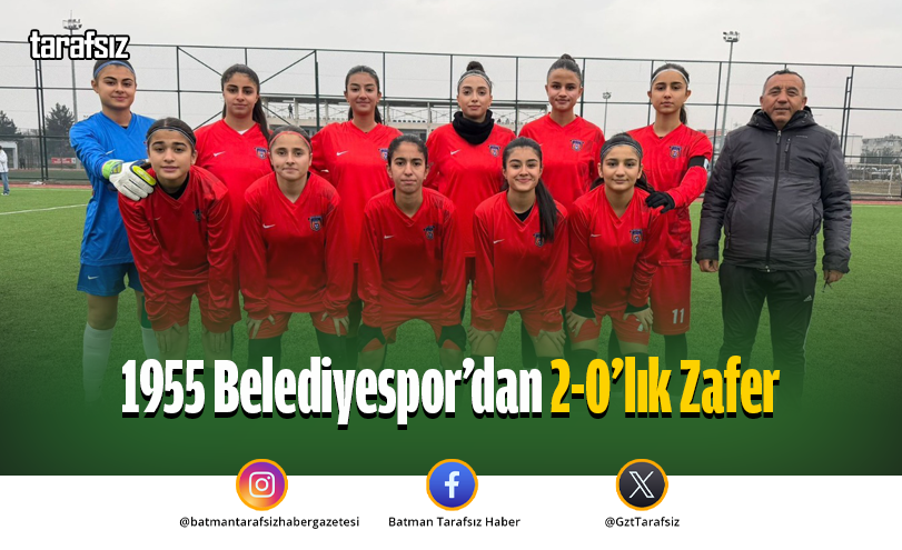 1955 Belediyespor’dan 2-0’lık Zafer