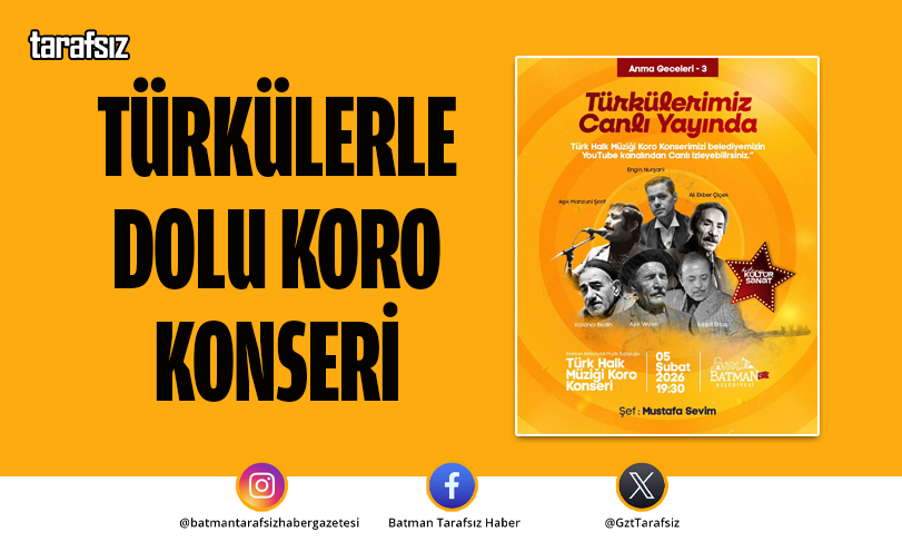 Türkülerle Dolu Koro Konseri