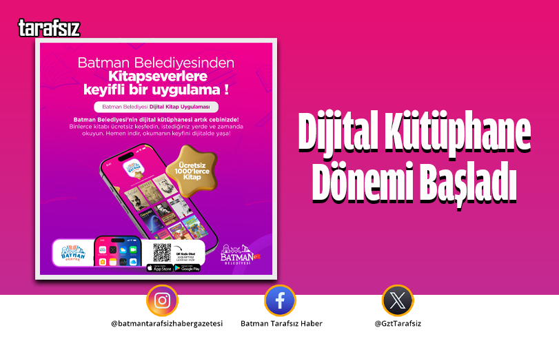 Dijital Kütüphane Dönemi Başladı