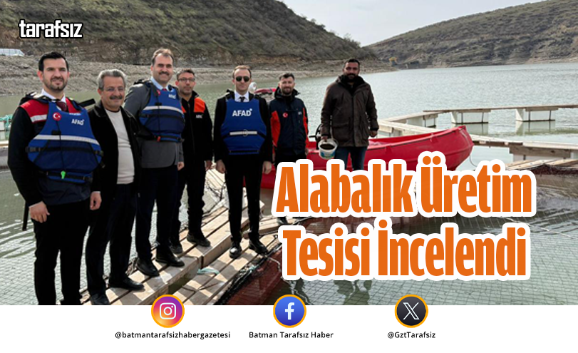 Alabalık Üretim Tesisi İncelendi