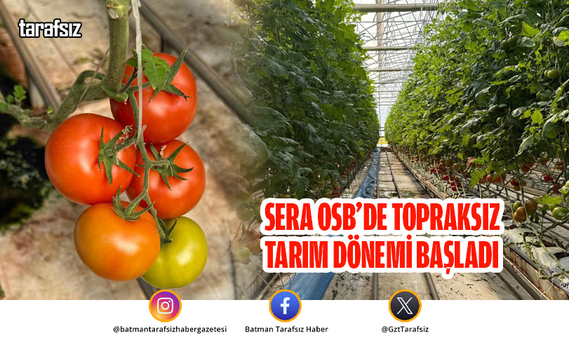 SERA OSB’DE TOPRAKSIZ TARIM DÖNEMİ BAŞLADI