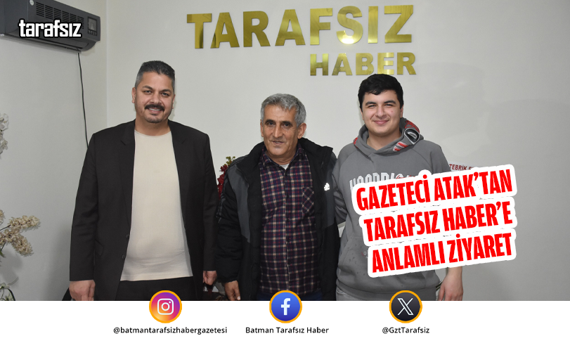 Gazeteci Atak’tan Tarafsız Haber’e Anlamlı Ziyaret
