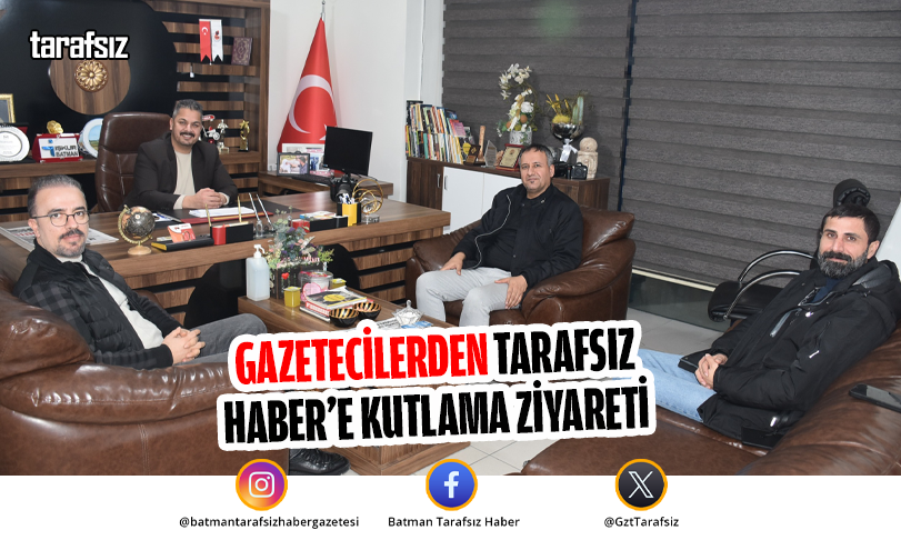 Gazetecilerden Tarafsız Haber’e Kutlama Ziyareti