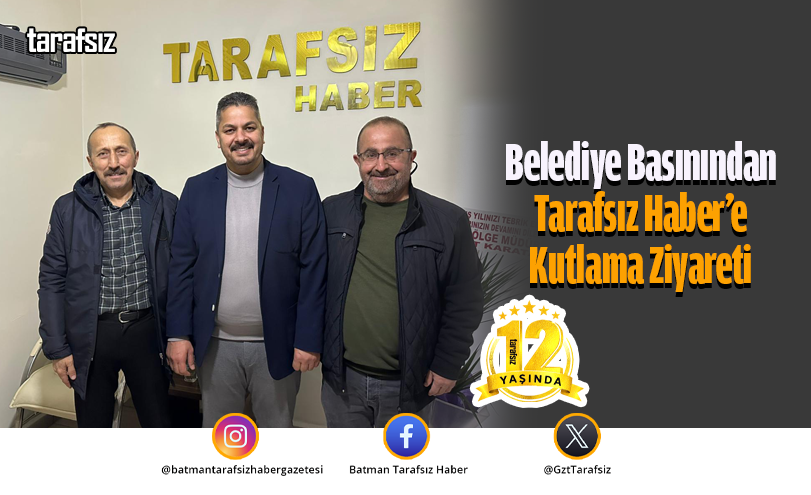 Belediye Basınından Tarafsız Haber’e Kutlama Ziyareti