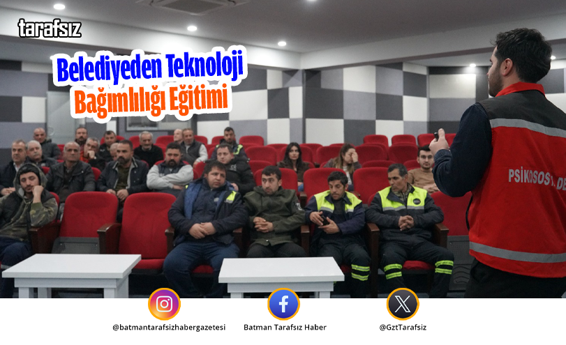 Belediyeden Teknoloji Bağımlılığı Eğitimi