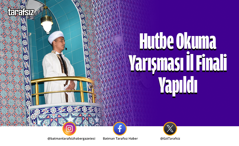 Hutbe Okuma Yarışması İl Finali Yapıldı