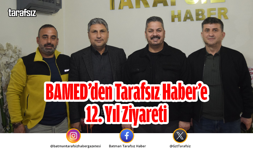 BAMED’den Tarafsız Haber’e 12. Yıl Ziyareti
