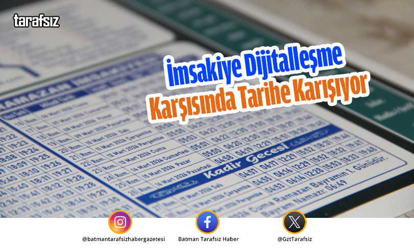 İmsakiye Dijitalleşme Karşısında Tarihe Karışıyor