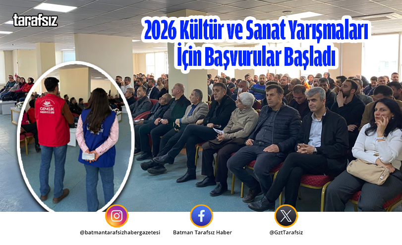 2026 Kültür ve Sanat Yarışmaları İçin Başvurular Başladı