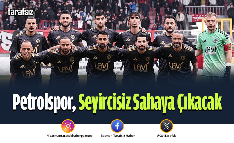 Petrolspor Seyircisiz Sahaya Çıkacak