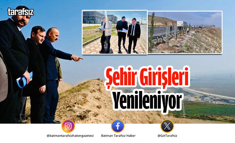 Şehir Girişleri Yenileniyor