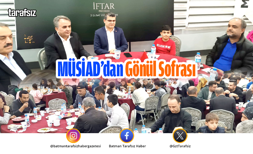 MÜSİAD’dan Gönül Sofrası