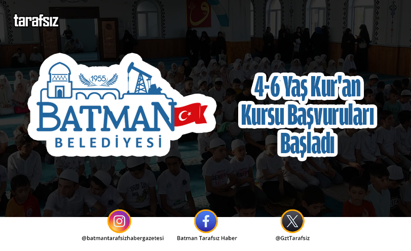 4-6 Yaş Kur’an Kursu Başvuruları Başladı