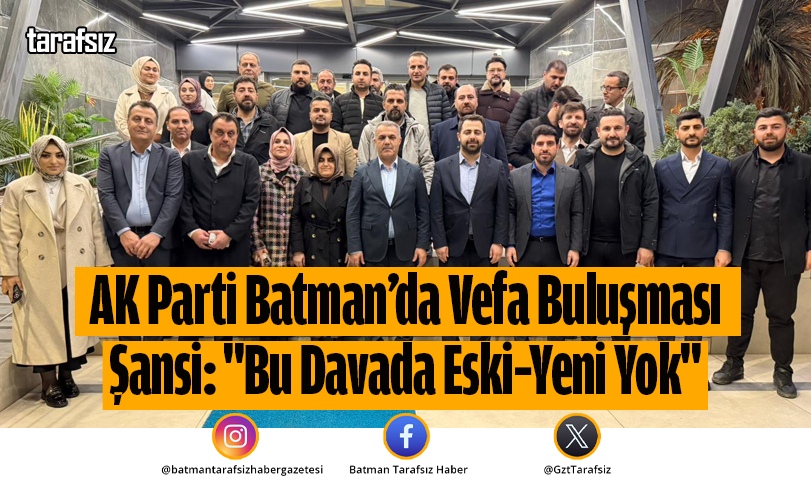 Şansi: “Bu Davada Eski–Yeni Yok”