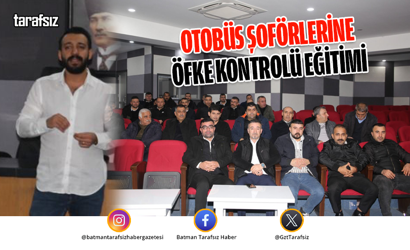 Otobüs Şoförlerine Öfke Kontrolü Eğitimi