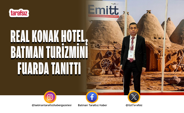 Real Konak Hotel, Batman Turizmini Fuarda Tanıttı