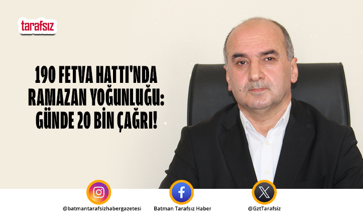 190 Fetva Hattı’nda Ramazan Yoğunluğu: Günde 20 Bin Çağrı!