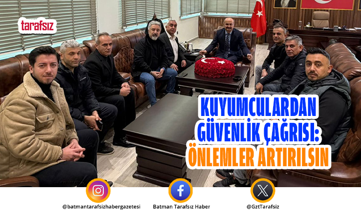 Kuyumculardan Güvenlik Çağrısı: Önlemler Artırılsın