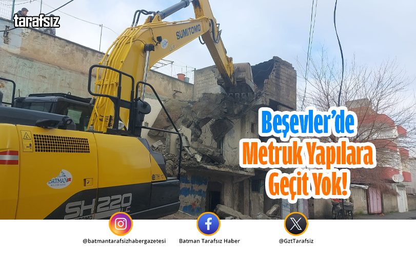 Beşevler’de Metruk Yapılara Geçit Yok!