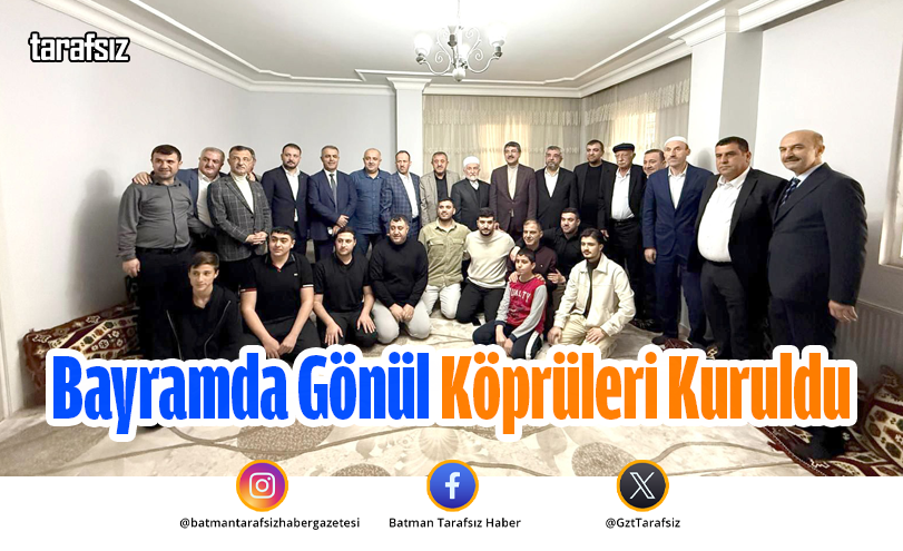 Bayramda Gönül Köprüleri Kuruldu