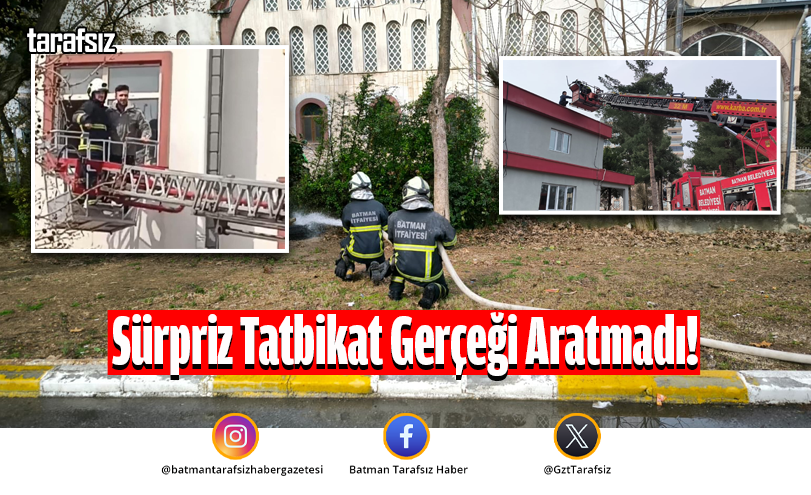Sürpriz Tatbikat Gerçeği Aratmadı!